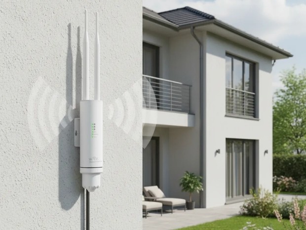 &u++ REPETIDOR WIFI EXTENSOR 1200 MTS (8371)